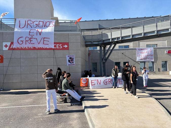 Aux urgences de l'hôpital d’Ajaccio, une grève pour « sauver la dignité des patients »