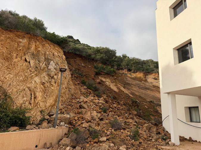 Ajaccio : une résidence de tourisme évacuée après un mouvement de terrain