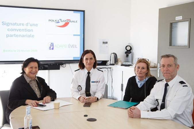 À Bastia, la police et l’Éveil-Adapei signent une convention pour mieux accompagner les personnes handicapées À Bastia, la police et l’Éveil-Adapei signent une convention pour mieux accompagner les personnes handicapées