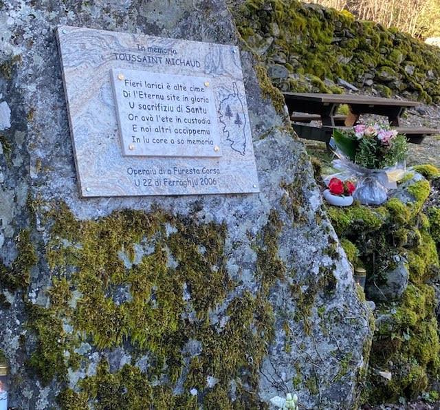 Forêt de Tartaghjine : Toussaint Michaud, 20 anni fà Forêt de Tartaghjine : Toussaint Michaud, 20 anni fà