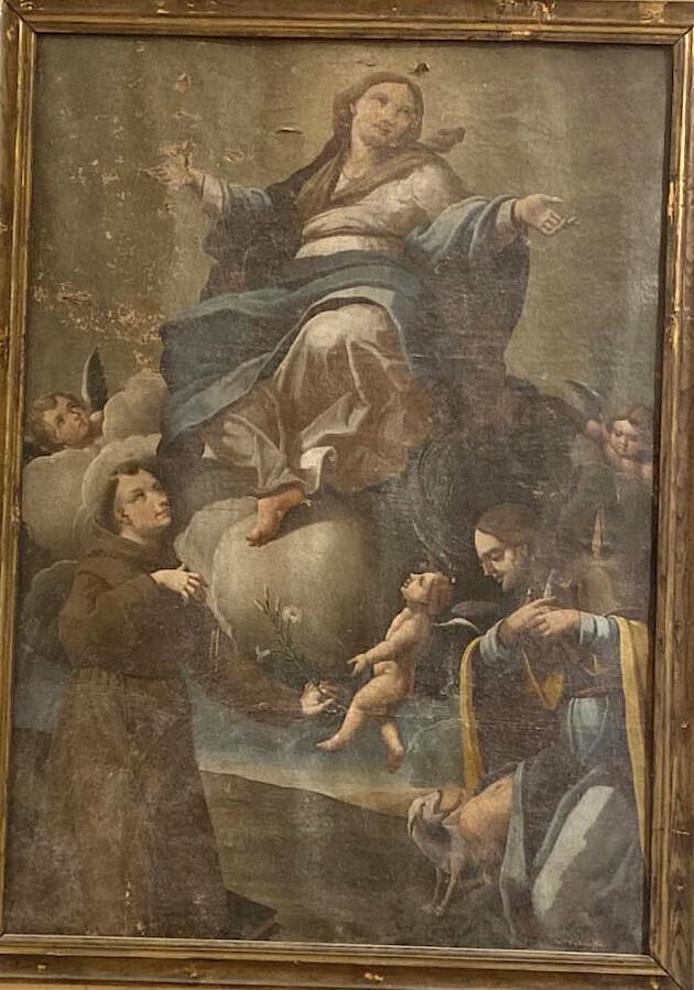 Matra - 8 000 € pour la restauration de "La Vierge Marie, Saint Antoine de Padoue et Saint Roch"