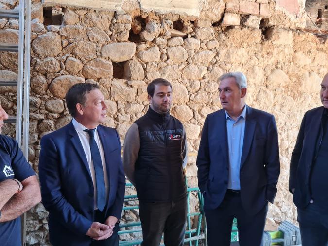 En visite en Corse, le président national de la CAPEB, appelle à « rénover les maisons de villages » plutôt que de « bétonner à outrance » En visite en Corse, le président national de la CAPEB, appelle à « rénover les maisons de villages » plutôt que de « bétonner à outrance »
