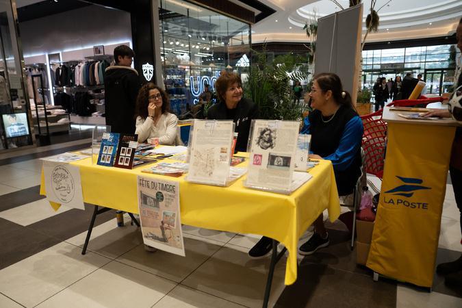 À Sarrola-Carcopino, le centre commercial l'Atrium a accueilli la fête du timbre