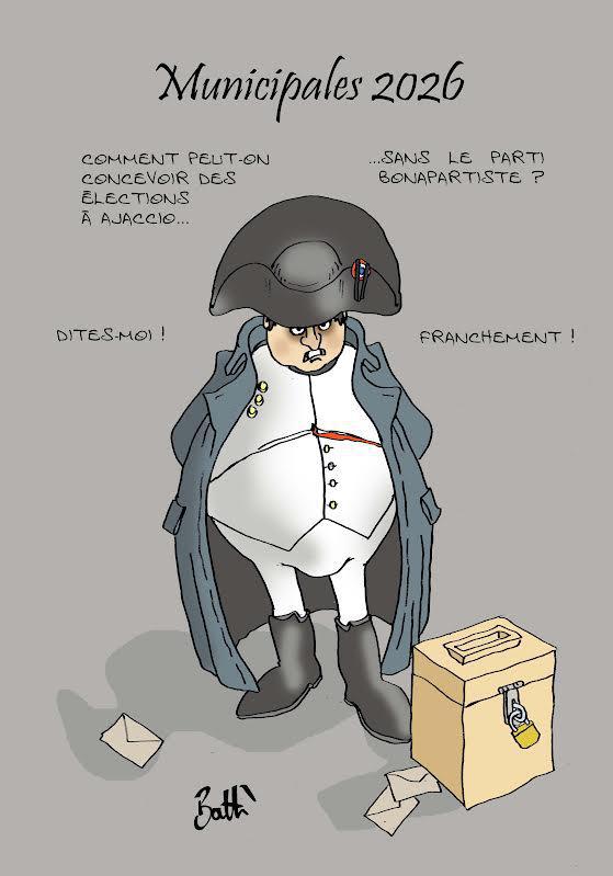 Le dessin de Battì : ils sont où les Bonapartistes ?