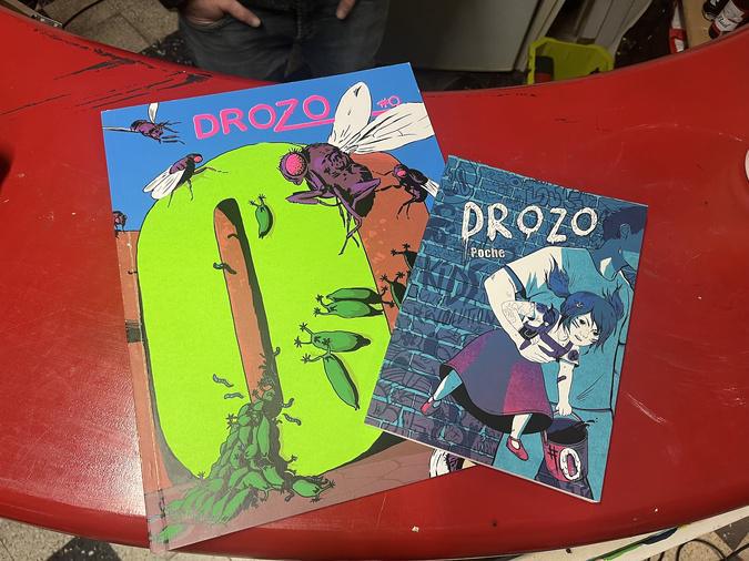 À Ajaccio, Yann Le Borgne imprime l’aventure graphique de Drozo