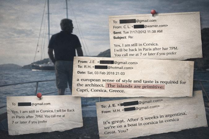 Epstein Files 3 - « Je pars demain en Corse pour 3 jours... »