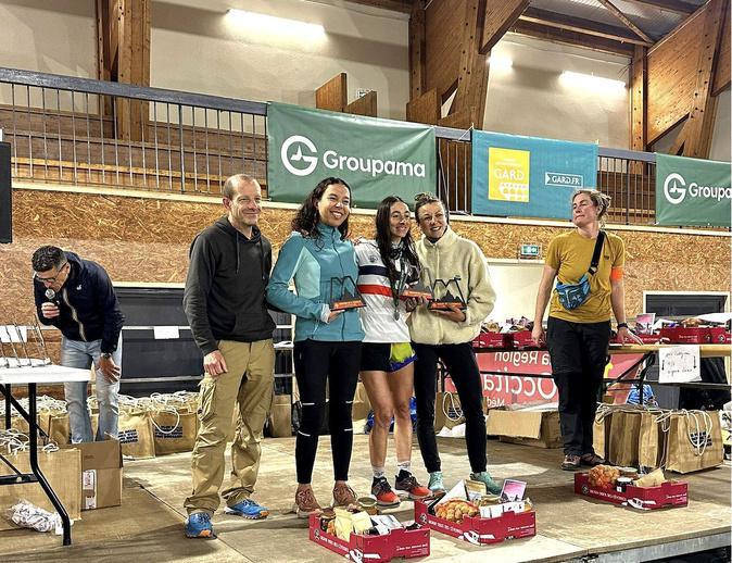 Trail. Marie Chasseray (CO Porticcio) brille sous la pluie au Ceven’Trail Trail. Marie Chasseray (CO Porticcio) brille sous la pluie au Ceven’Trail