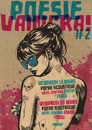 Bastia - C'est la deuxième édition de « Poésie vaincra » Bastia - C'est la deuxième édition de « Poésie vaincra »