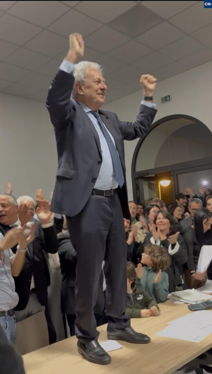 Municipales à Calvi : Ange Santini réélu avec 55,94 % des voix face à Jérôme Sévéon Municipales à Calvi : Ange Santini réélu avec 55,94 % des voix face à Jérôme Sévéon