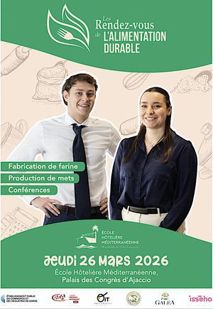 Ajaccio : les Rendez-vous de l’Alimentation Durable interrogent notre rapport au grain Ajaccio : les Rendez-vous de l’Alimentation Durable interrogent notre rapport au grain