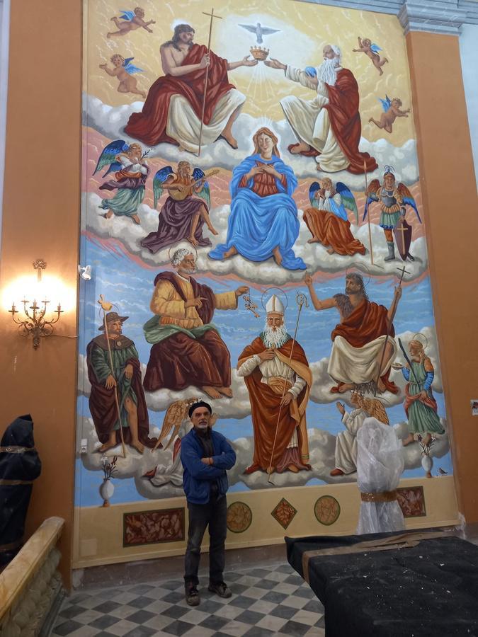 À Ajaccio, Mario Sépulcre cultive l’art vivant de la fresque À Ajaccio, Mario Sépulcre cultive l’art vivant de la fresque