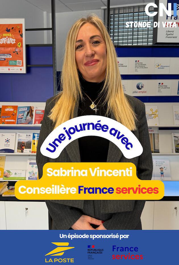 Stonde di Vita avec… Sabrina Vincenti, conseillère France Services