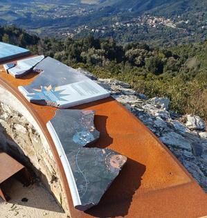 Col de Teghjime : des dégradations ciblent un haut lieu de la résistance corse