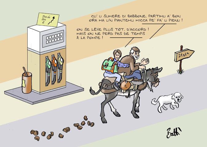 Le dessin de Battì : u sumere di Babbone, le retour