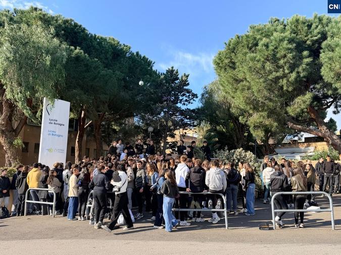 Blocage au lycée de Balagne : les élèves réclament le retour de la cohésion et la relance du tournoi