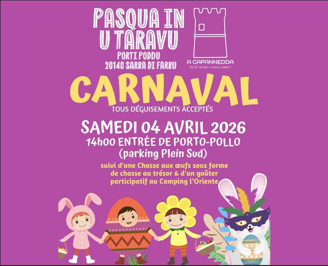Porto-Pollo : « Pasqua in u Taravu » anime le week-end de Pâques Porto-Pollo : « Pasqua in u Taravu » anime le week-end de Pâques