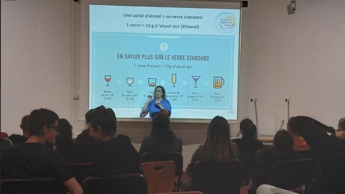 Addictions : une action de prévention menée auprès des jeunes du lycée agricole de Borgo