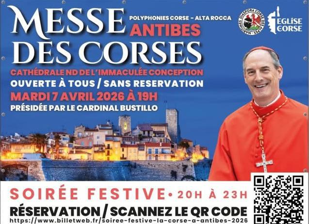 À Antibes, la diaspora corse se rassemble autour du cardinal Bustillo À Antibes, la diaspora corse se rassemble autour du cardinal Bustillo