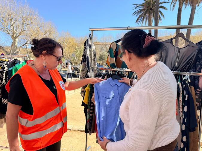 La Croix-Rouge mobilisée sur la Place Paoli de Lisula
