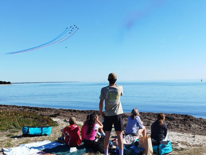 Entre ciel et mer, la Patrouille de France s’entraîne jusqu’à jeudi à Ventiseri