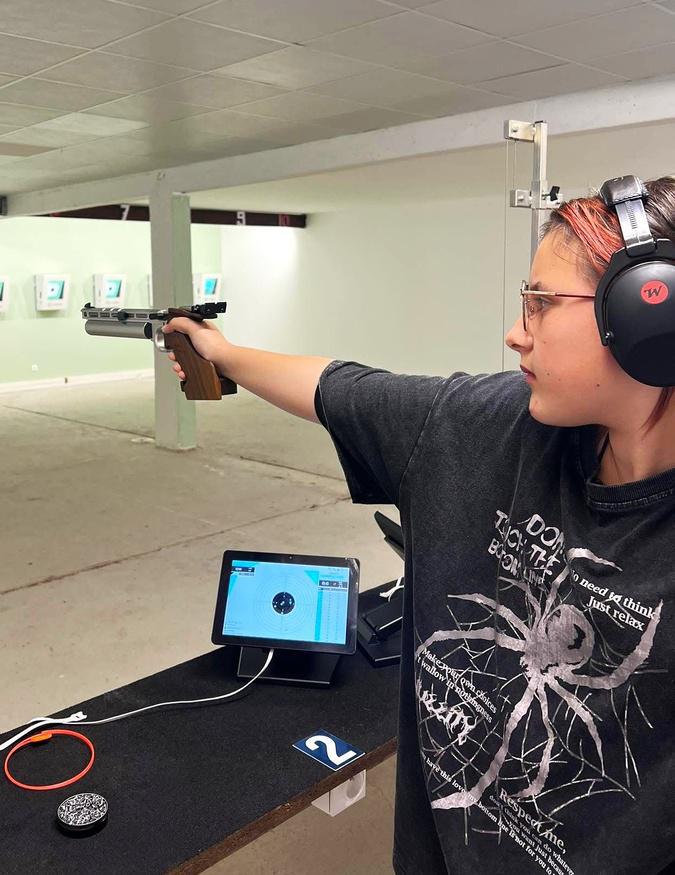 Tir à la cible - Alexandra Lungarella (CTPV) titrée à Porticcio Tir à la cible - Alexandra Lungarella (CTPV) titrée à Porticcio