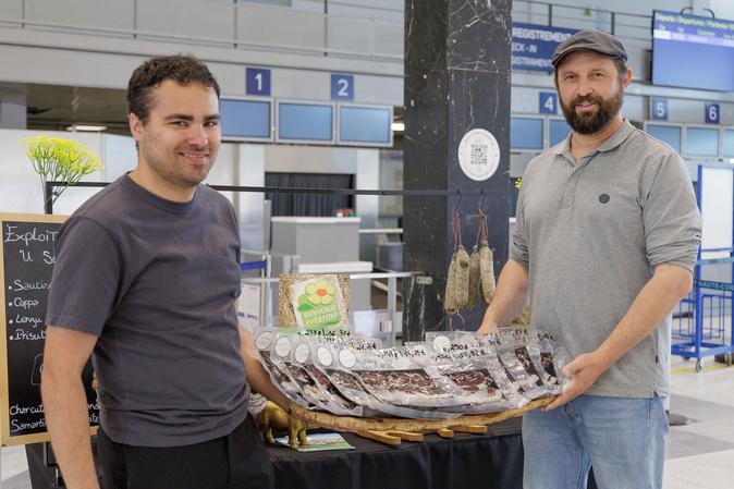 Un marché de producteurs au cœur de l’aéroport de Bastia-Poretta