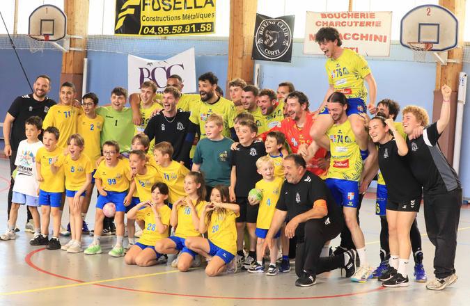 Handball N2 - La victoire et le maintien pour Corte – Ile-Rousse !