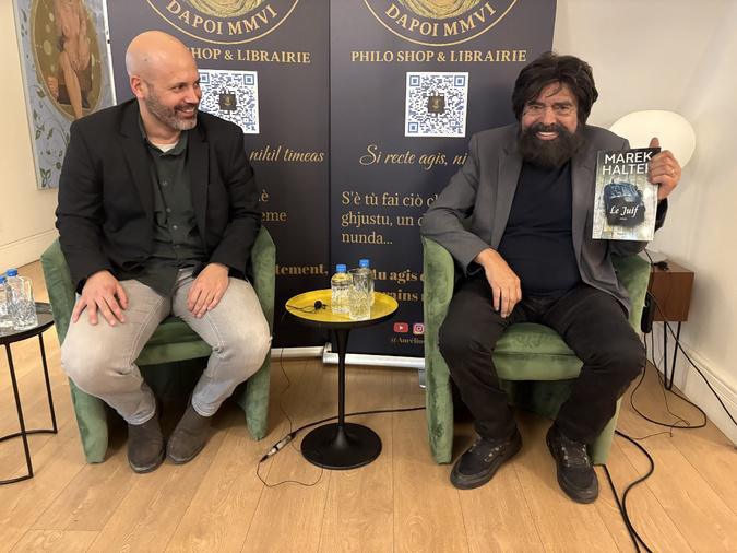 Marek Halter à Bastia - « Nous vivons dans un monde dominé par la peur, parce que nous ne savons pas où nous allons »