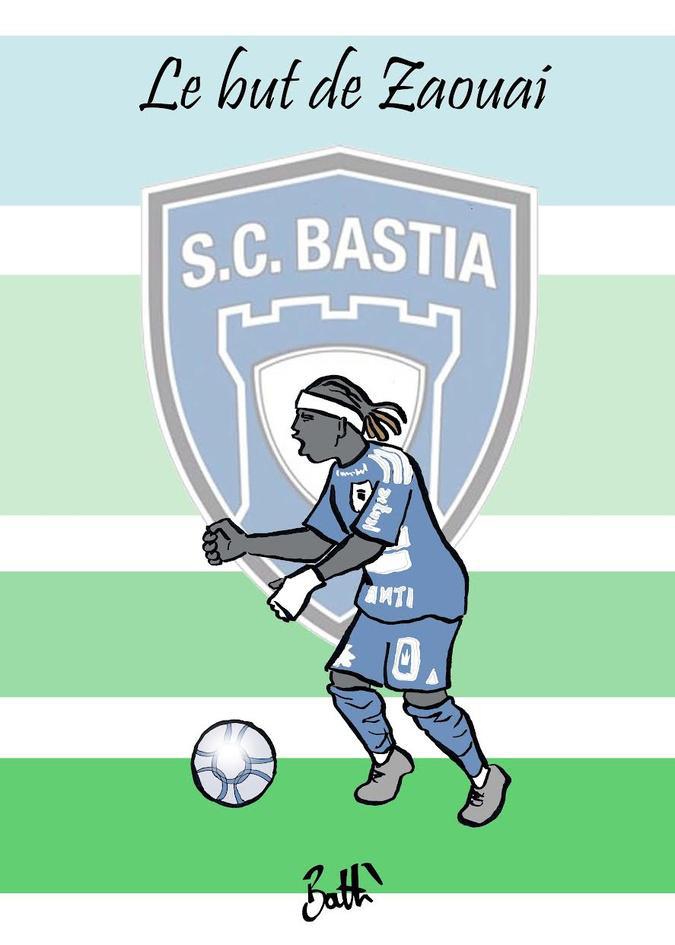 Le dessin de Battì - Le but de Zaouai…