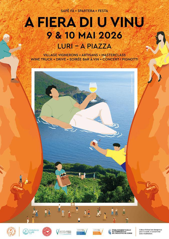 Après deux ans d’itinérance, A Fiera di u Vinu fait son retour à Luri les 9 et 10 mai Après deux ans d’itinérance, A Fiera di u Vinu fait son retour à Luri les 9 et 10 mai