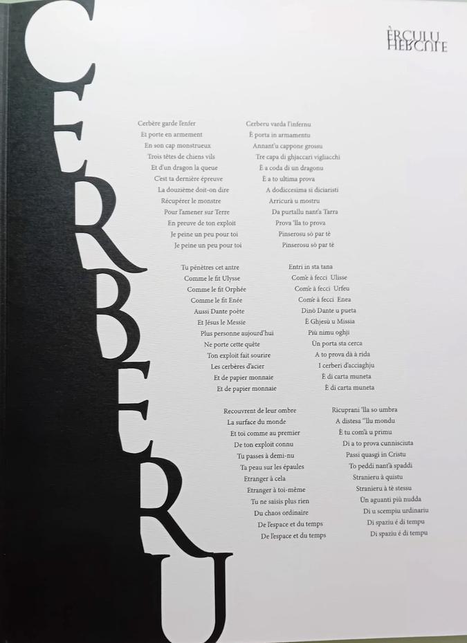 Toni Casalonga et Gilles Zerlini : « Les 12 travaux d’Hercule - I 12 Faccendi d’Èrculu » illustrés, en corse, français et grec