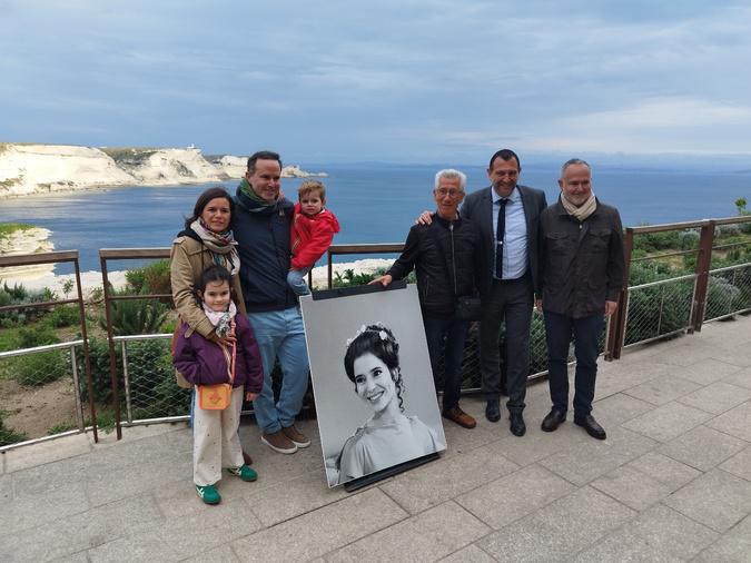 Bonifacio baptise sa place Marie-José Nat, hommage à l’enfant du pays devenue grande actrice