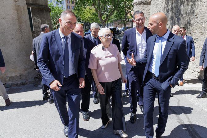 À Bastia, la ministre Françoise Gatel au contact des élus et des acteurs économiques