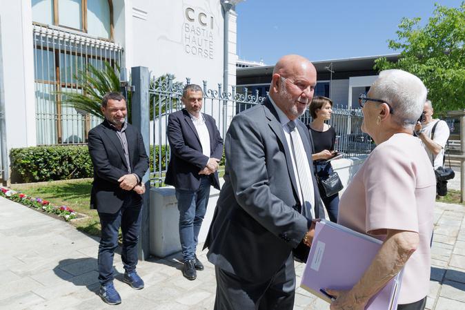À Bastia, la ministre Françoise Gatel au contact des élus et des acteurs économiques À Bastia, la ministre Françoise Gatel au contact des élus et des acteurs économiques