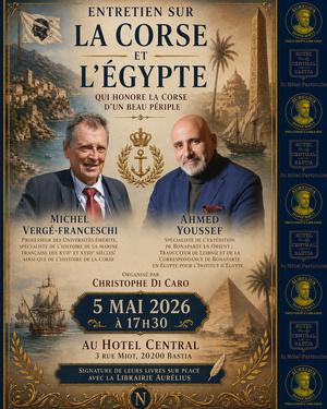  La Corse et l'Égypte : Thème des « Entretiens d'Aurélius » à Bastia