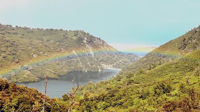 A màghjina - Arcubalenu sopra u madrale di l’Alisgian
