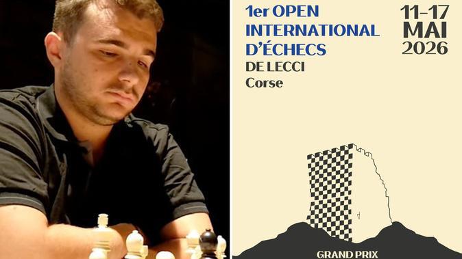 Avec Marc’Andria Maurizzi, le premier Open international d’échecs de Lecci voit grand Avec Marc’Andria Maurizzi, le premier Open international d’échecs de Lecci voit grand