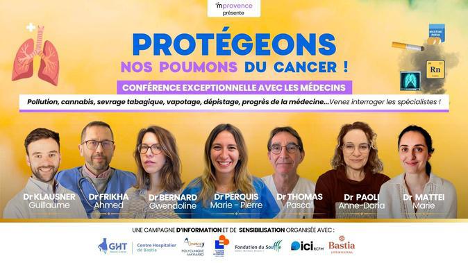 Cancer du poumon : une soirée de prévention gratuite organisée à Bastia le 20 mai