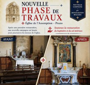 Prunu : une souscription lancée pour sauver l'église de l'Assomption Prunu : une souscription lancée pour sauver l'église de l'Assomption