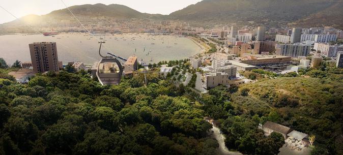 Futur parc urbain d'Ajaccio : du pétrole découvert sous le téléphérique Angelo, la CAPA suspend une partie du chantier Futur parc urbain d'Ajaccio : du pétrole découvert sous le téléphérique Angelo, la CAPA suspend une partie du chantier