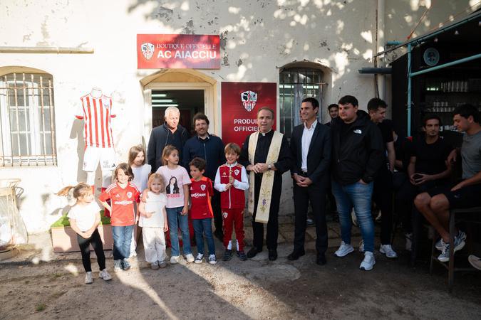 L'AC Ajaccio ouvre une boutique éphémère au coeur de la Citadelle Miollis