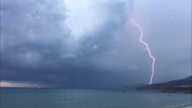 La Corse placée en vigilance jaune orages La Corse placée en vigilance jaune orages