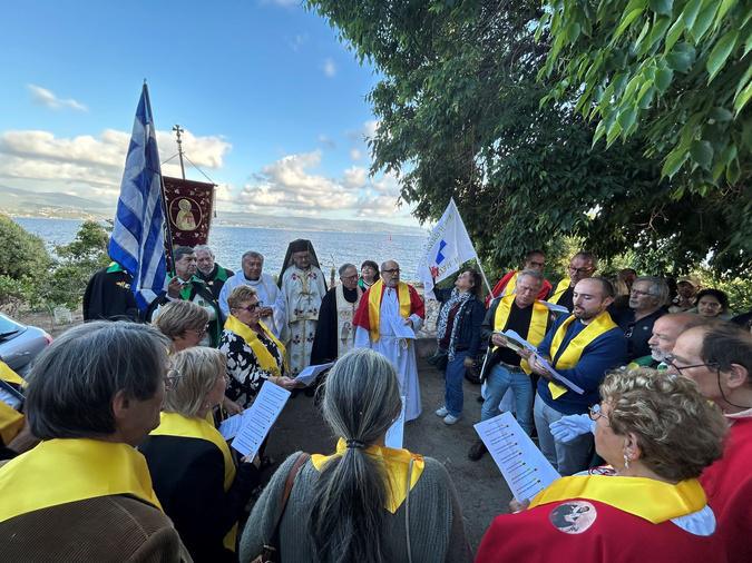 Ajaccio - La chapelle de la route des Sanguinaires a célébré le 350e anniversaire de l’arrivée des Grecs en Corse Ajaccio - La chapelle de la route des Sanguinaires a célébré le 350e anniversaire de l’arrivée des Grecs en Corse