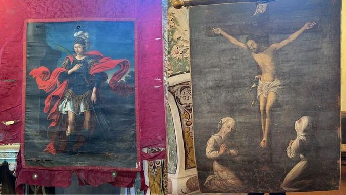 Parata d’Orezza : une collecte lancée pour restaurer les bannières processionnelles de l’église San Gavinu