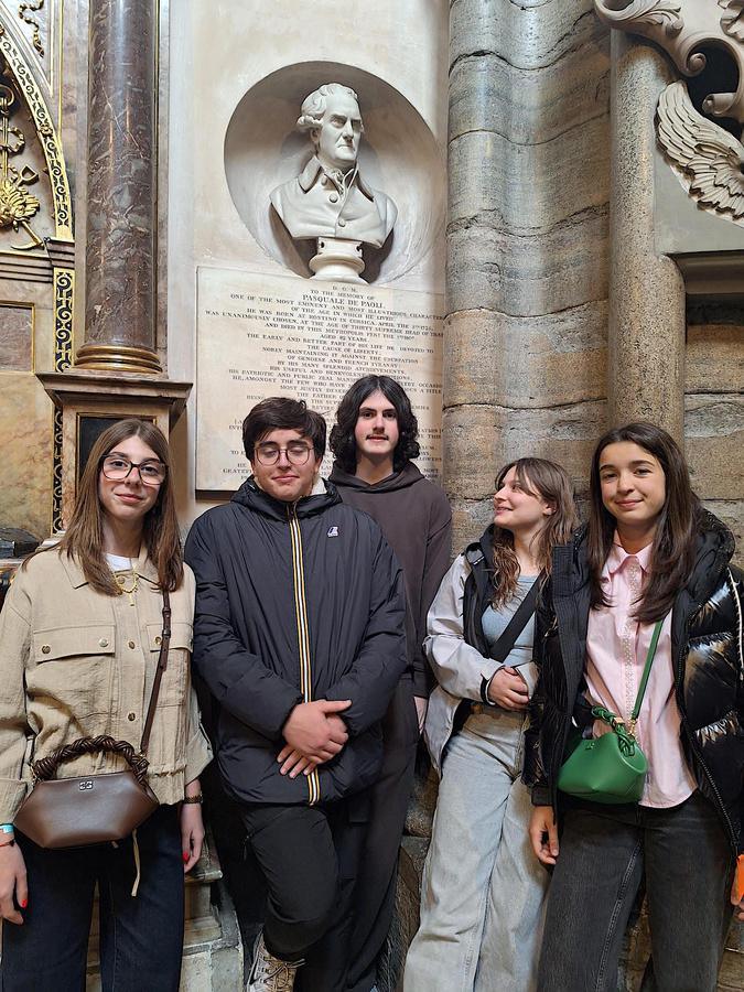 Sur les traces de Pascal Paoli : les collégiens de Moltifao ont découvert Londres