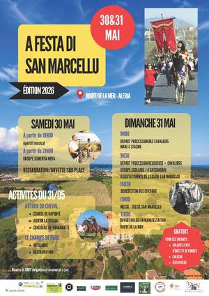 Aleria - A Festa di San Marcellu les 30 et 31 mai