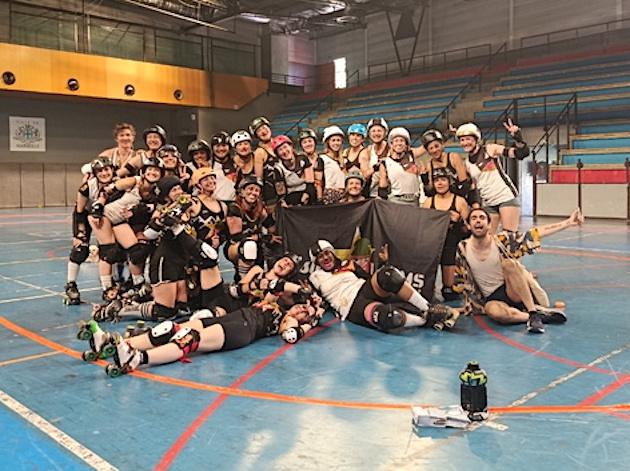Roller Derby - Les Rolling Castagne de Bastia montent en Nationale 2 !