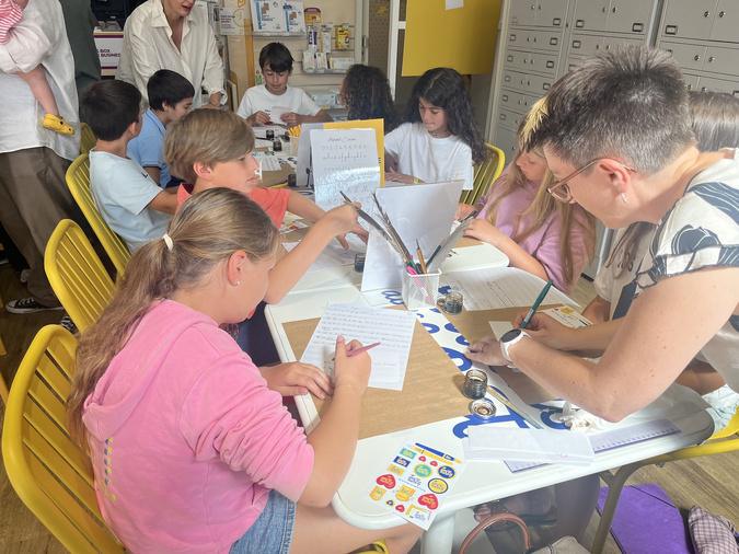 À Ajaccio, les enfants renouent avec la magie de l’écriture lors de la Fête de l’écrit