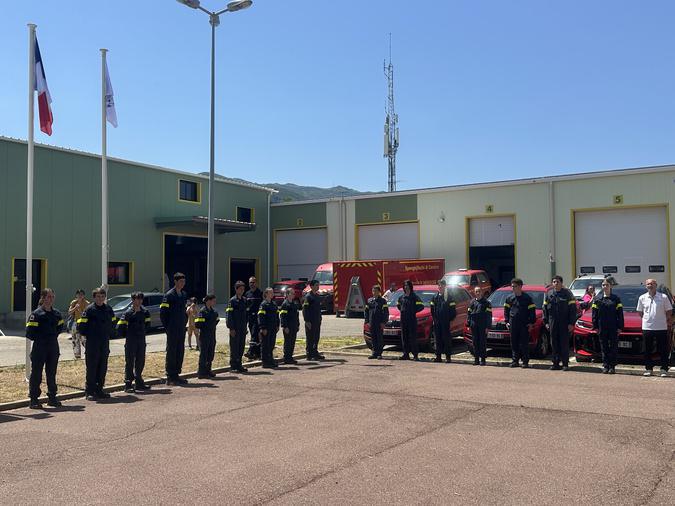 À Furiani, les cadets de la sécurité civile reçoivent leurs diplômes
