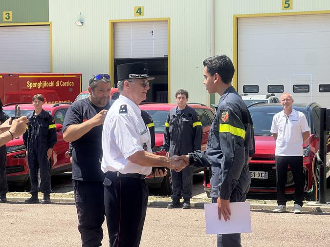 À Furiani, les cadets de la sécurité civile reçoivent leurs diplômes À Furiani, les cadets de la sécurité civile reçoivent leurs diplômes